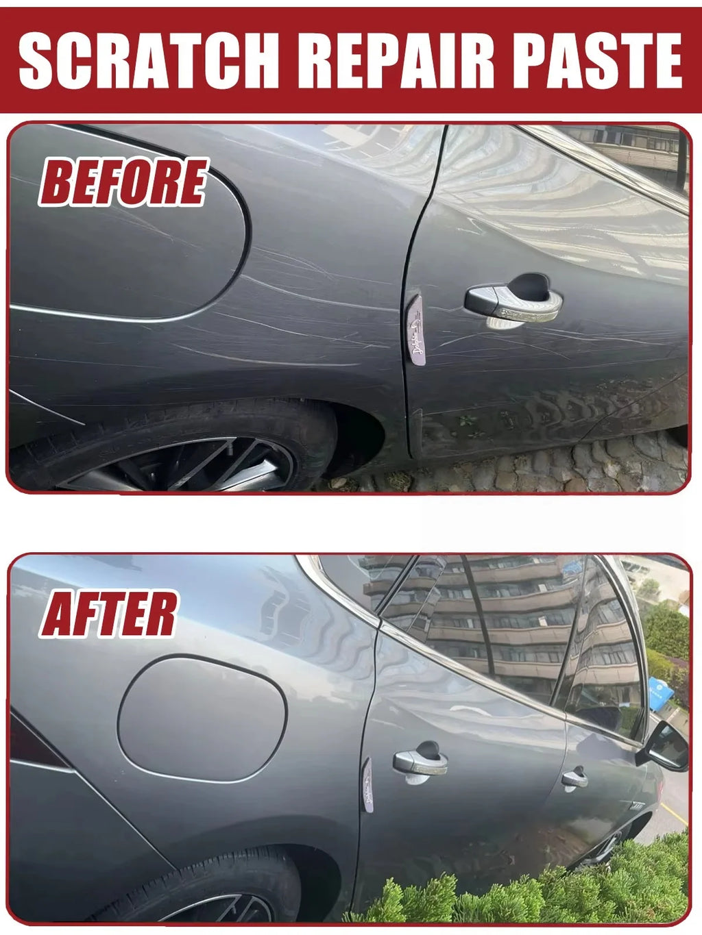 Nano surface polish, scuff removal, coat restoration, protective sealant, body & paint maintenance, fit various vehicles