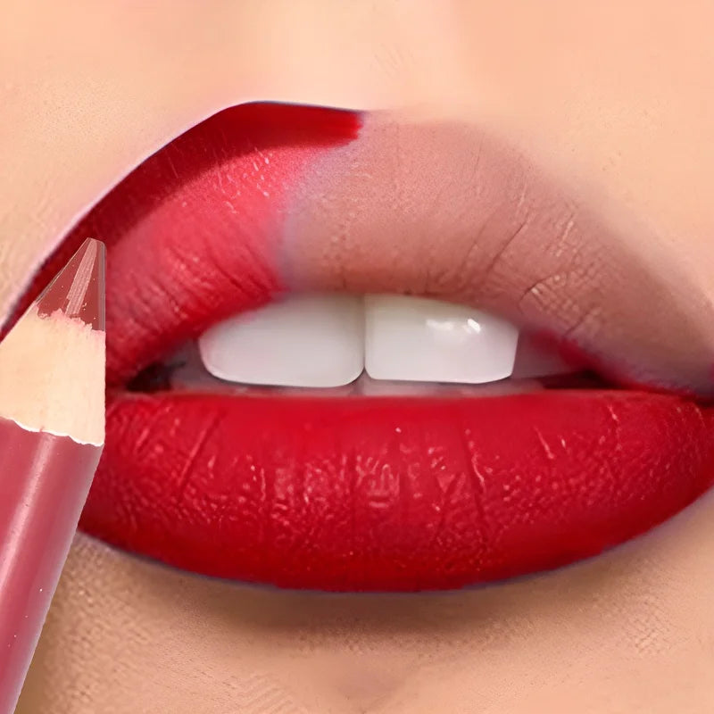 Dark Brown Waterproof Lip Liner Matte Long Lasting 28 Colors