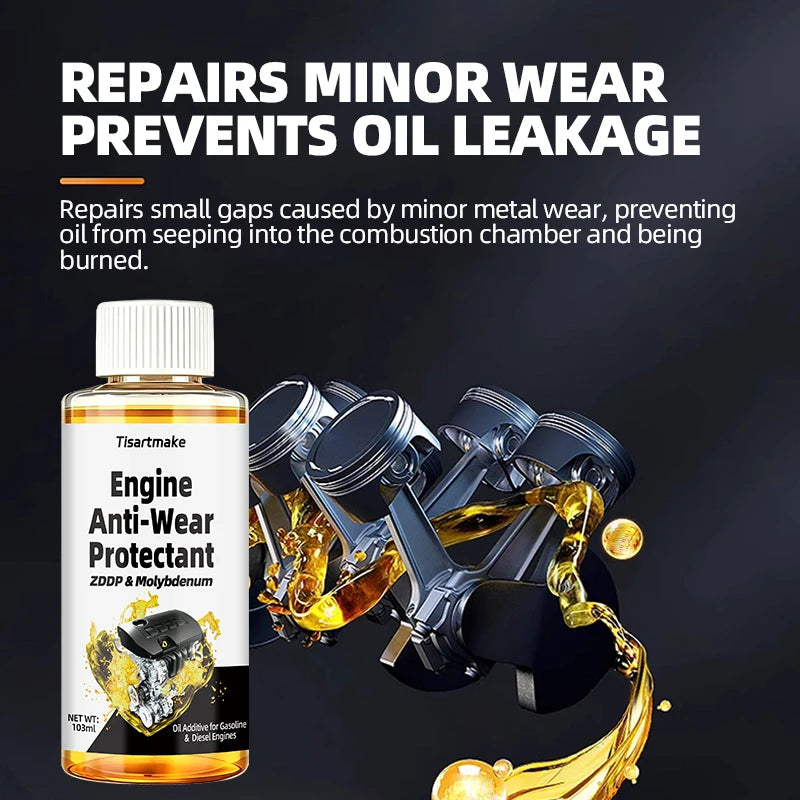 Engine Carbon Removal Repair Agent Highly Effective Engine Anti-Wear Protectant Engine Oil Noise Reduction And Anti-Shaking