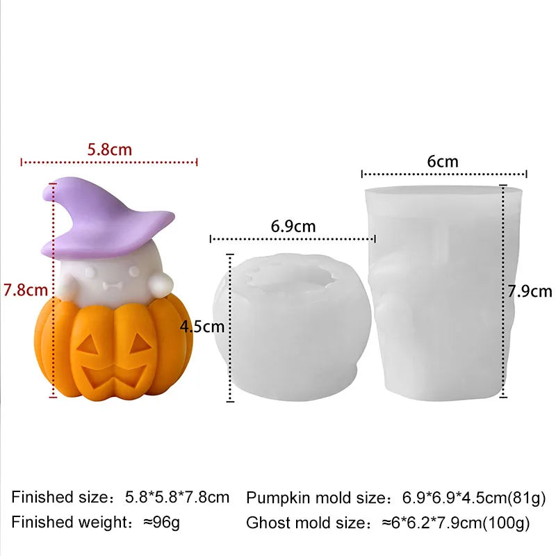Halloween Animal Spook Aroma Candle Silicone