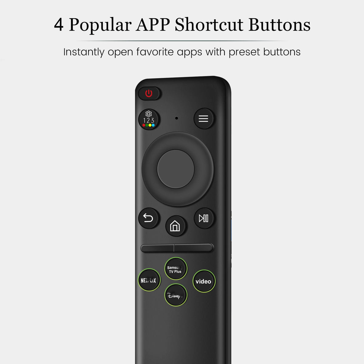 Remote Control for Samsung Smart TV BN59-01385A/B BN59-01432A Replacement Universal Remote for 2019-2024 TVs Control