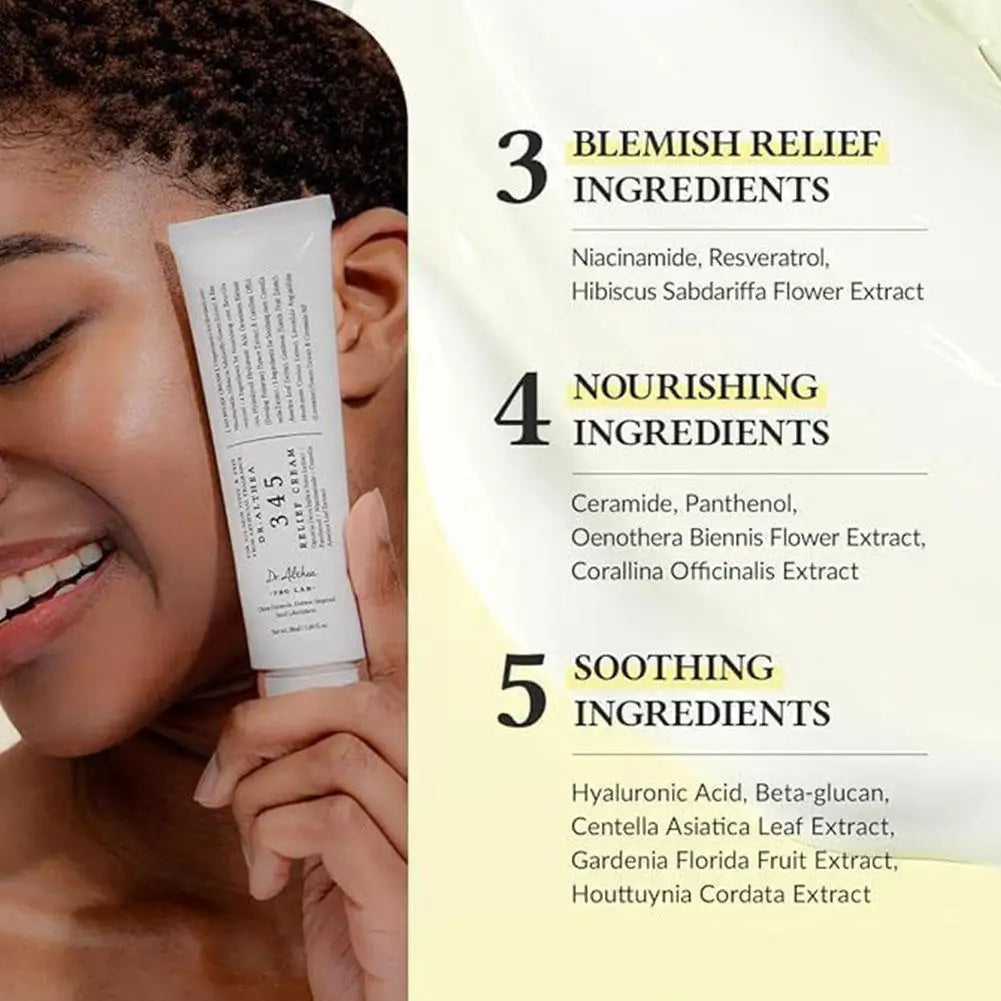345 Facial Blemish Reducing Anti Sugar Cream Deeply Nourish Skin
