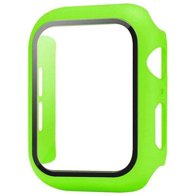Glass+Cover For Apple Watch case 10 9 8 7 6 SE 5 iWatch Accessorie