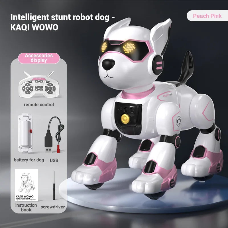 Intelligent RC Robot Electronic Dog Stunt Dog Voice
