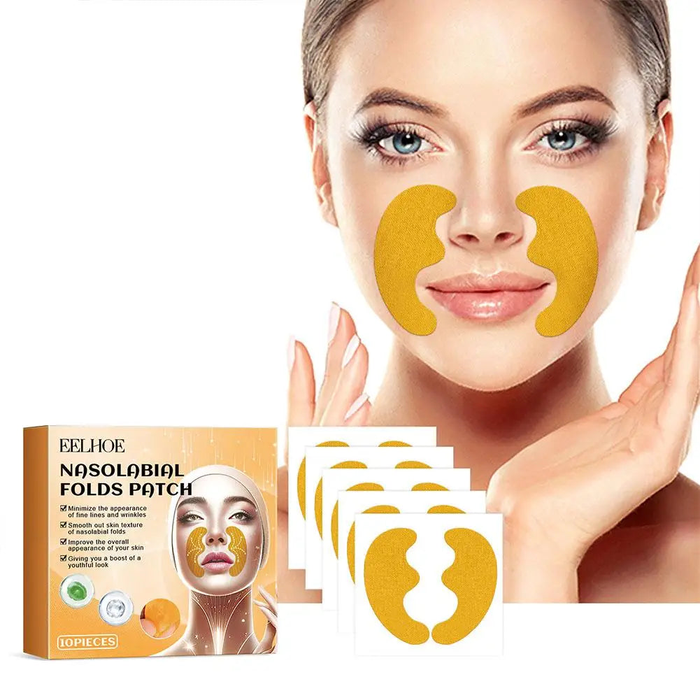 Anti Wrinkle Patch Forehead / Nasolabial Patch Fine Lines Lift Face Firming Skin Droop Law Mouth Wrinkle Cheek Patch