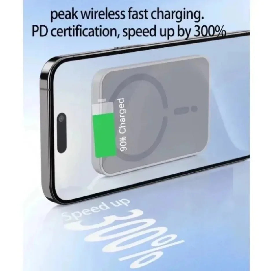 Magnetic Car Wireless Charger Air Vent GPS Phone Holder Stand