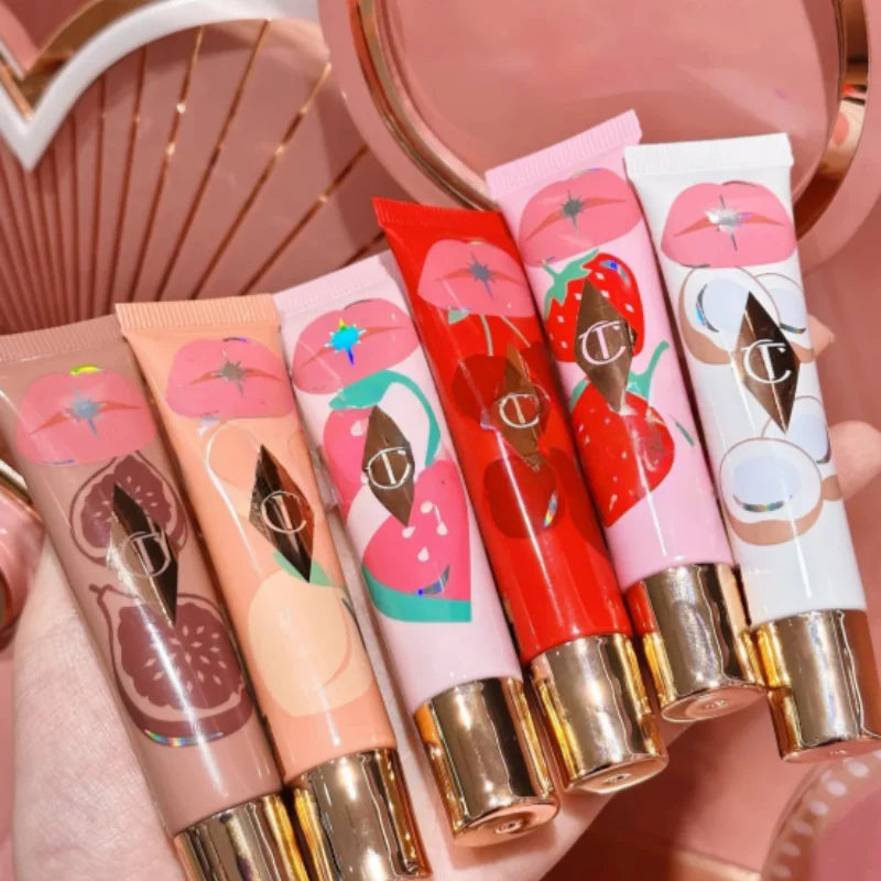 Charlotte Hot Tilbury Shiny Plump Lip Gloss Lasting Moisturizing Makeup Double Color