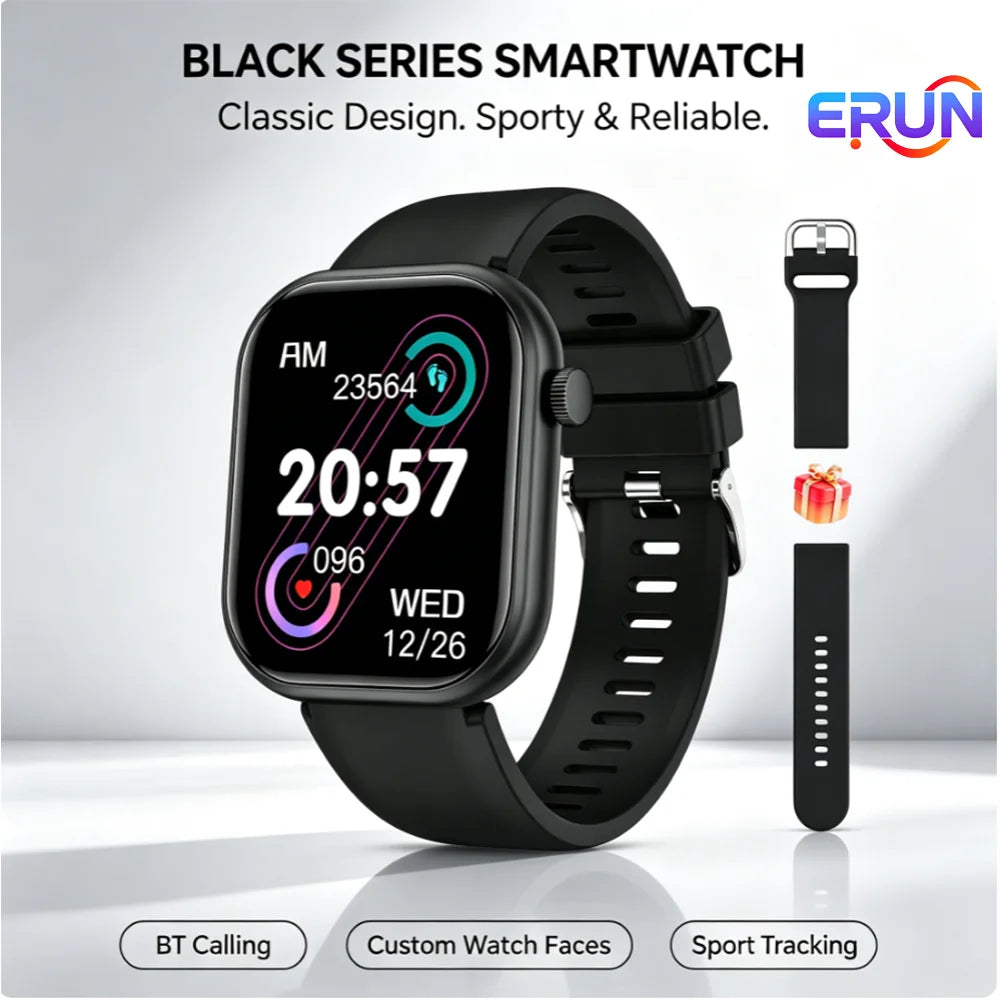 Smart Watch Compatible for Android/iPhone with Wireless Calling/Sending, Camera Control