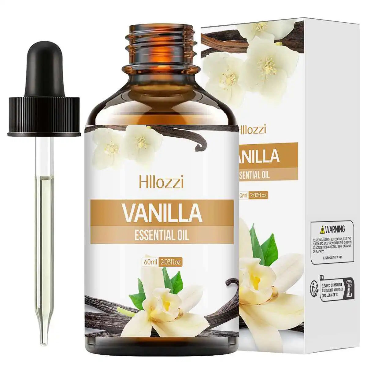 Vanilla essential oil for face, SPU, aromatherapy diffuser, DIY soap