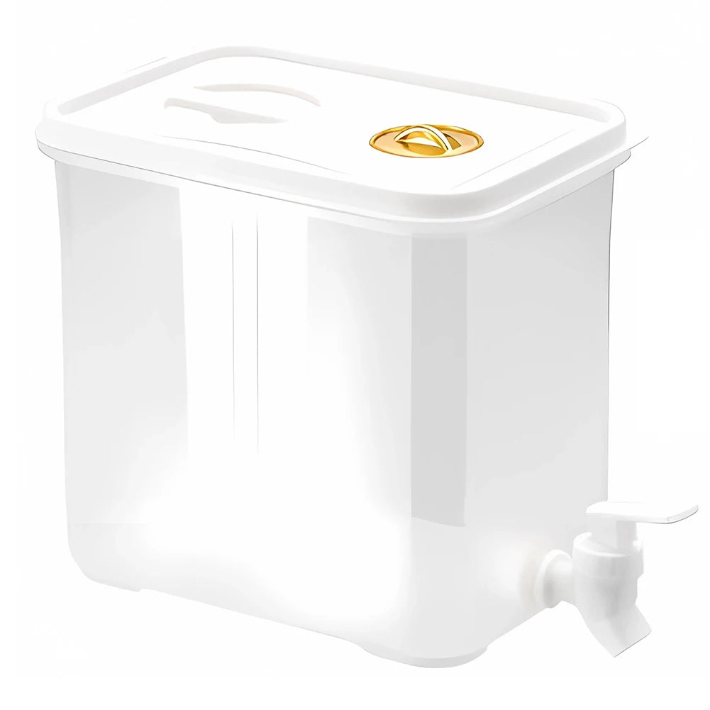 3.5/4/10L Large Capacity Cold Water Pitcher Kettle with Faucet in Refrigerator Iced Beverage Dispenser Refrigerator and Spigot
