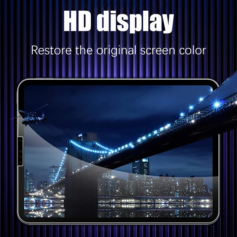 3Pcs Tempered Glass Film For Apple iPad 10th 9th 8th 7th Mini 6 5 4 3 For Apple iPad Air 5 4 3 Pro 12.9 11 2022 2021 2020 2018