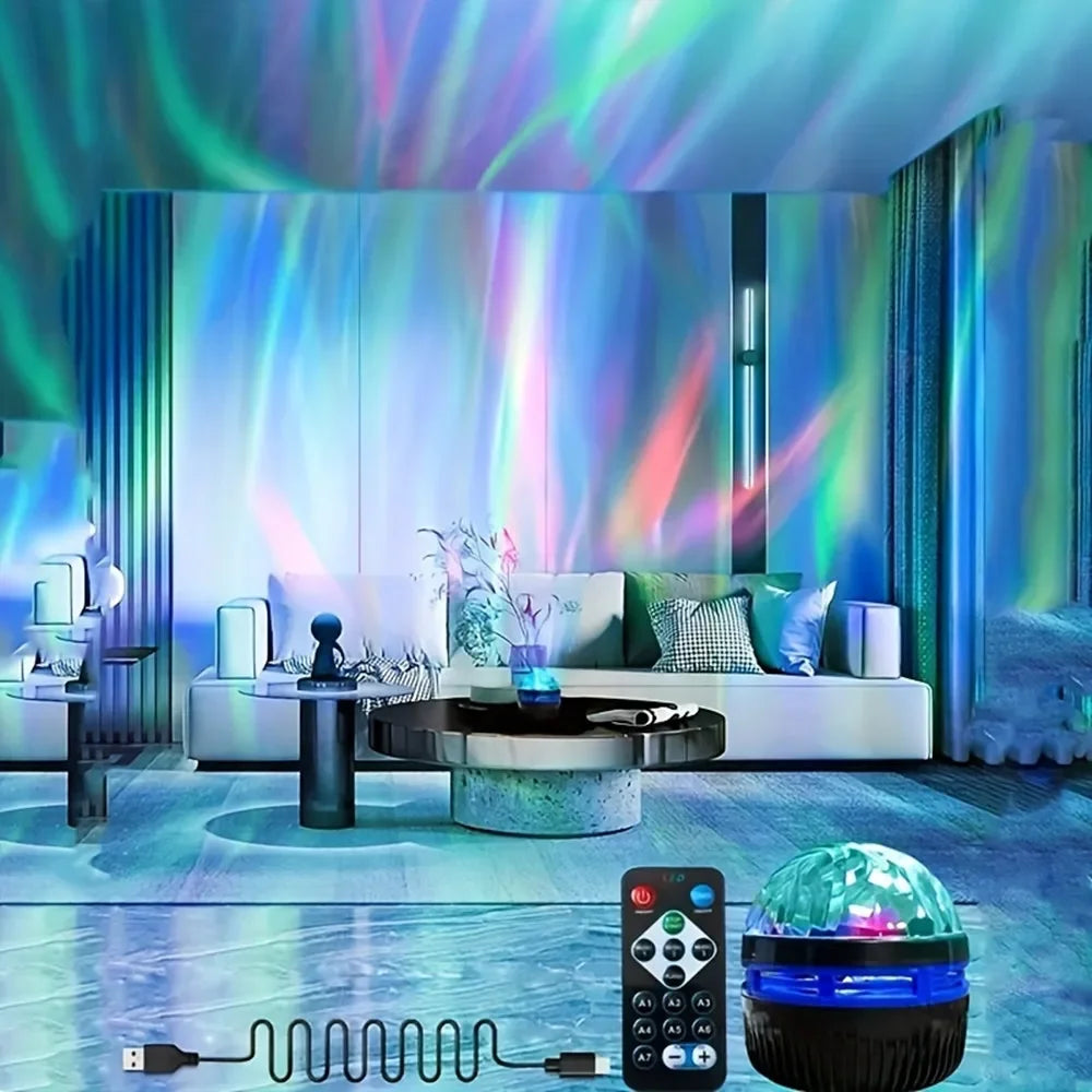 LED Starry Night Sky Projector Aurora USB Remote Control