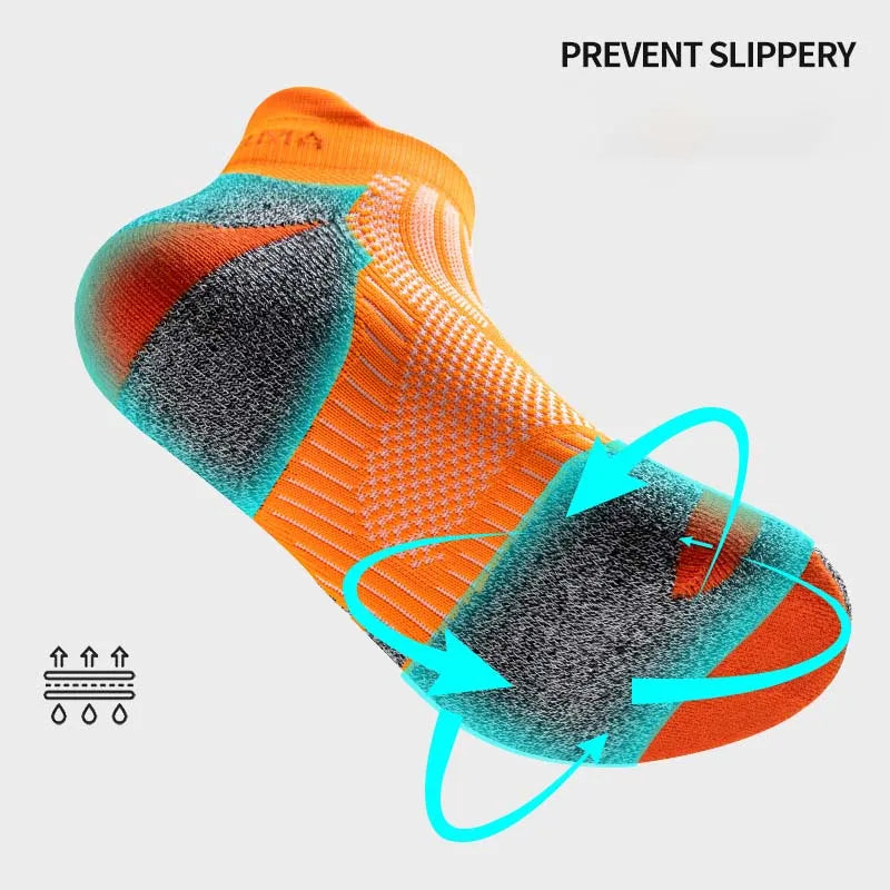 Professional Running Socks Breathable Sweat Absorbing
