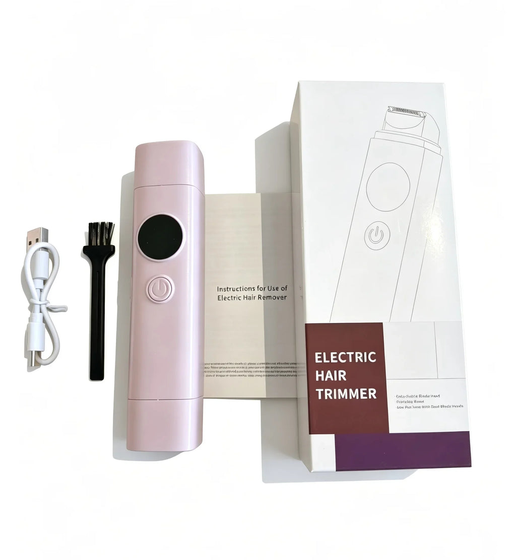 Rechargeable Waterproof DualHead Women Hair Remover Painless
