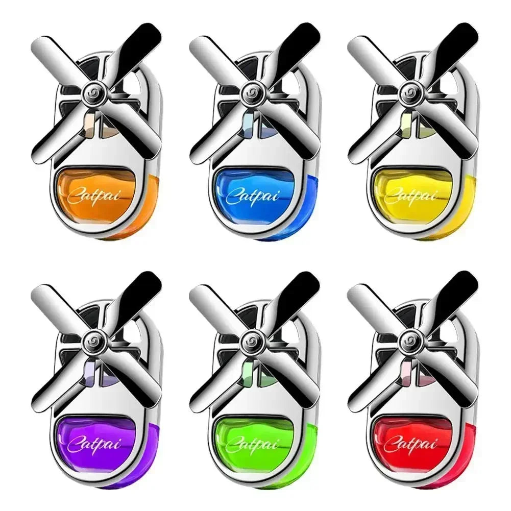 Car Fragrance Fragrance Lasting Light Car Perfume Air Conditioning Outlet Fan Interior Decoration Aromatreatment Decoration
