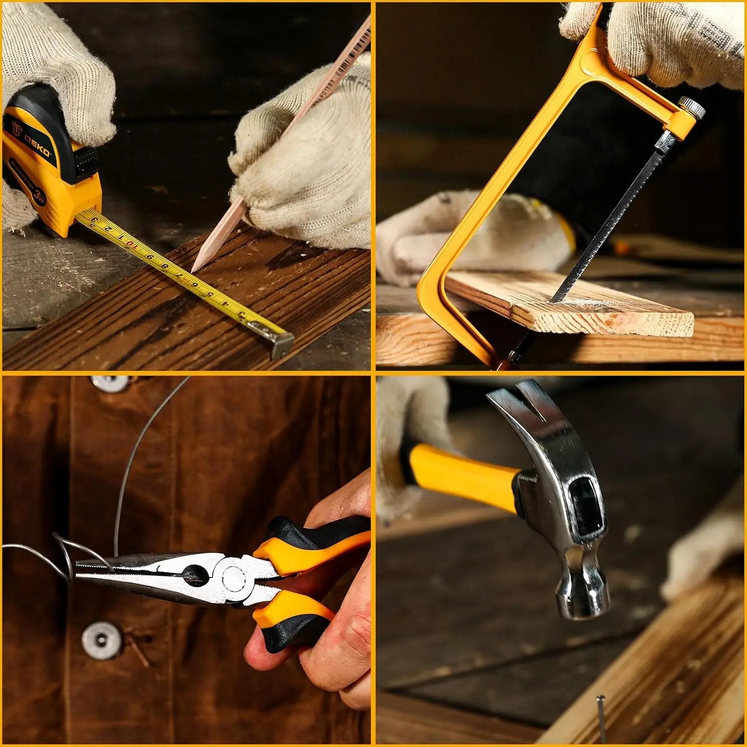 DEKO Home Mechanic Toolbox with 12V Power