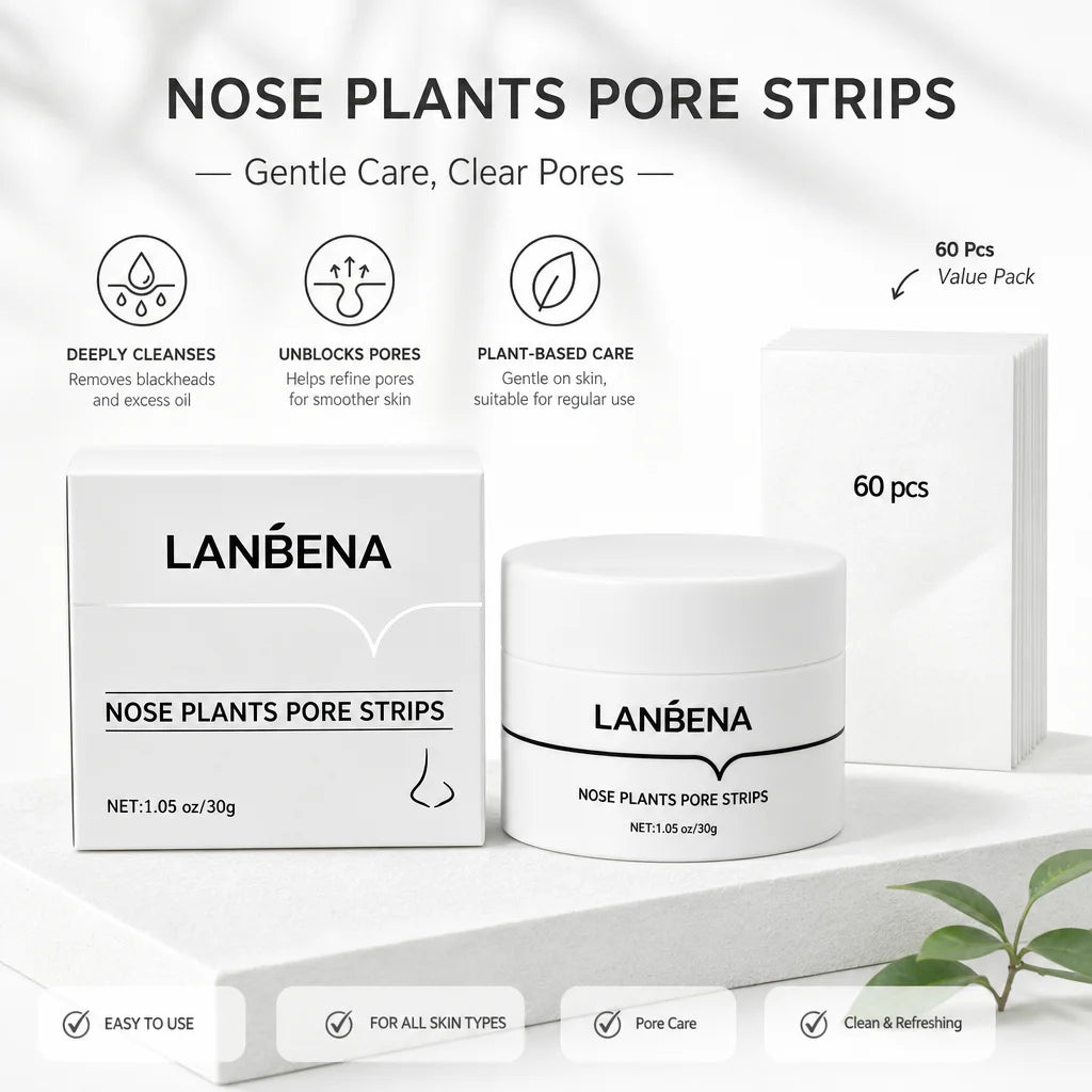 Nose Pore Strips Set Deep Cleansing Blackhead Remover