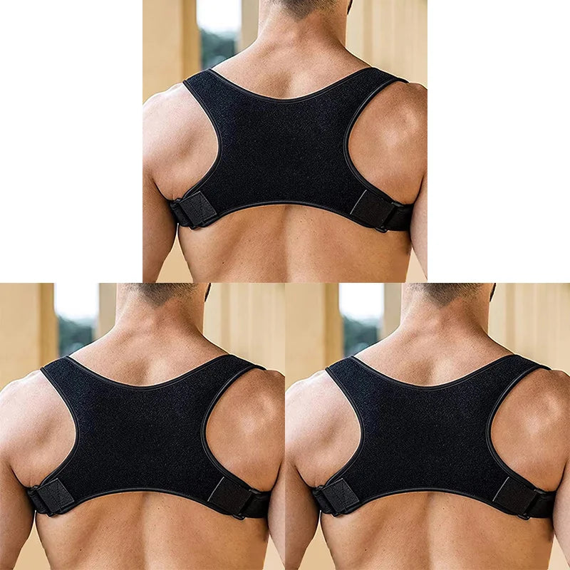 1-5pcs Adjustable Posture Corrector Medical Back Brace Shoulder Support Corrector Prevention Humpback Back Health Care