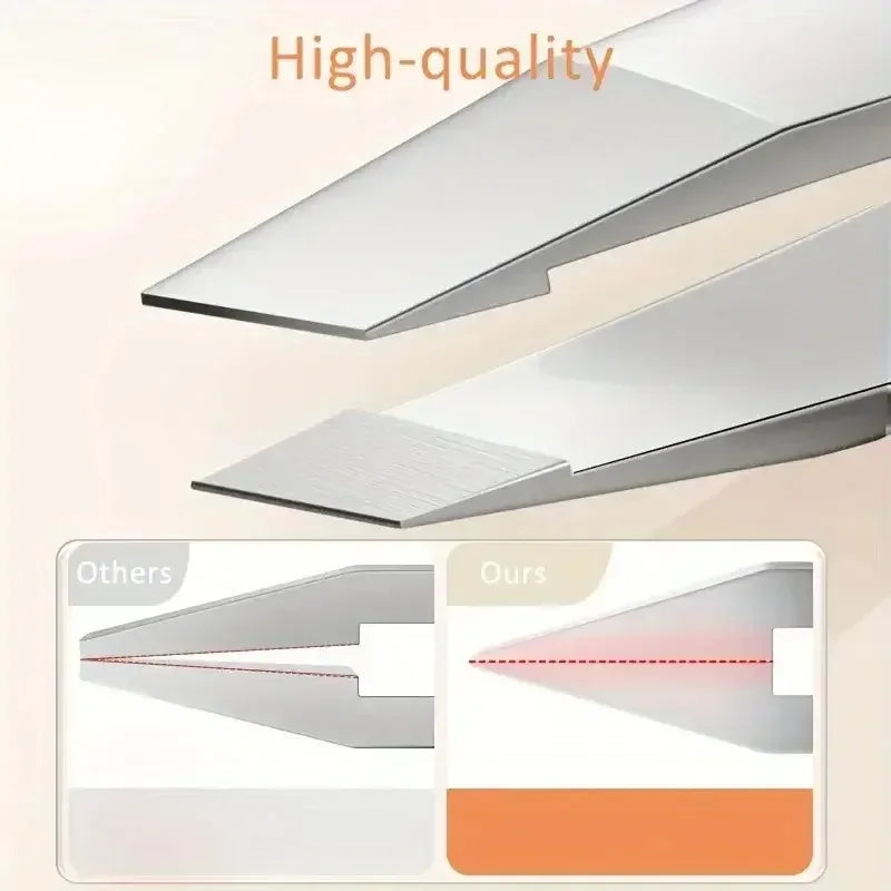 4 Pcs Stainless Steel Eyebrow Forceps Professional, Beauty Tool Set For Facial Hair