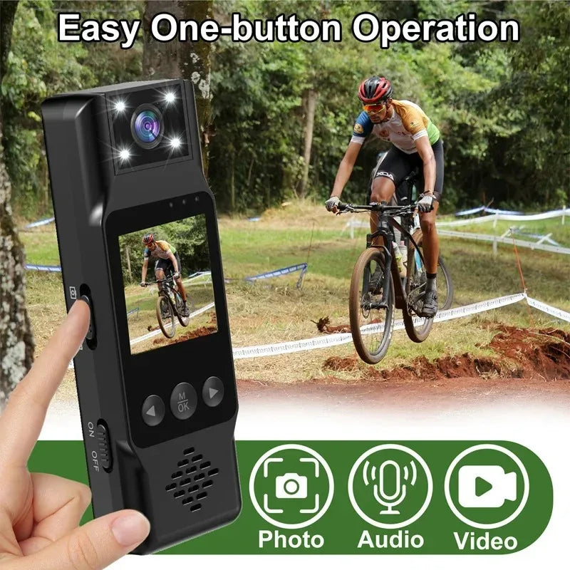 Sports Camera Portable Wifi Magnetic Back with Night Vision DVR