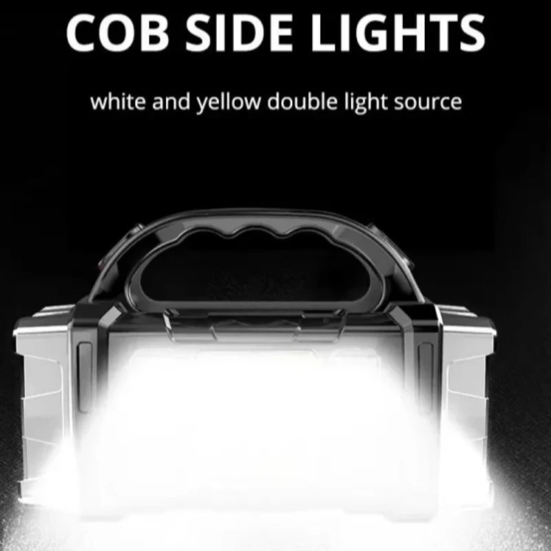 New Upgrade Rechargeable High Power Solar LED COB