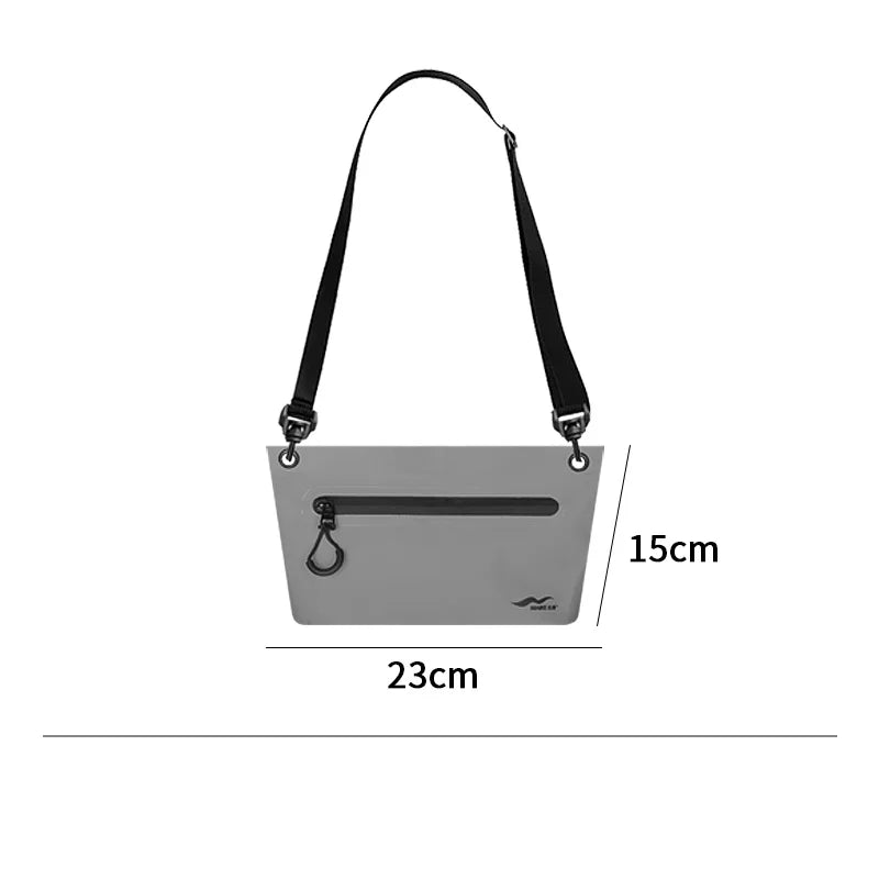 Maike Wash Dry Bag for Women PVC Waterproof Bags for Swimming Beach Phone Storage Crossbody Dry Bag Fanny Pack  2L