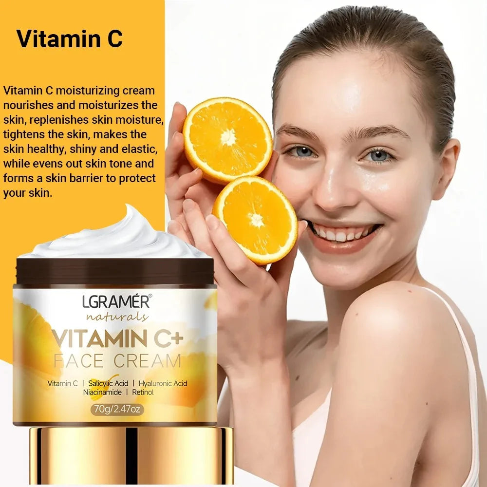 Vitamin C Facial Cream Retinol Smooth Wrinkle Moisturizing Firming