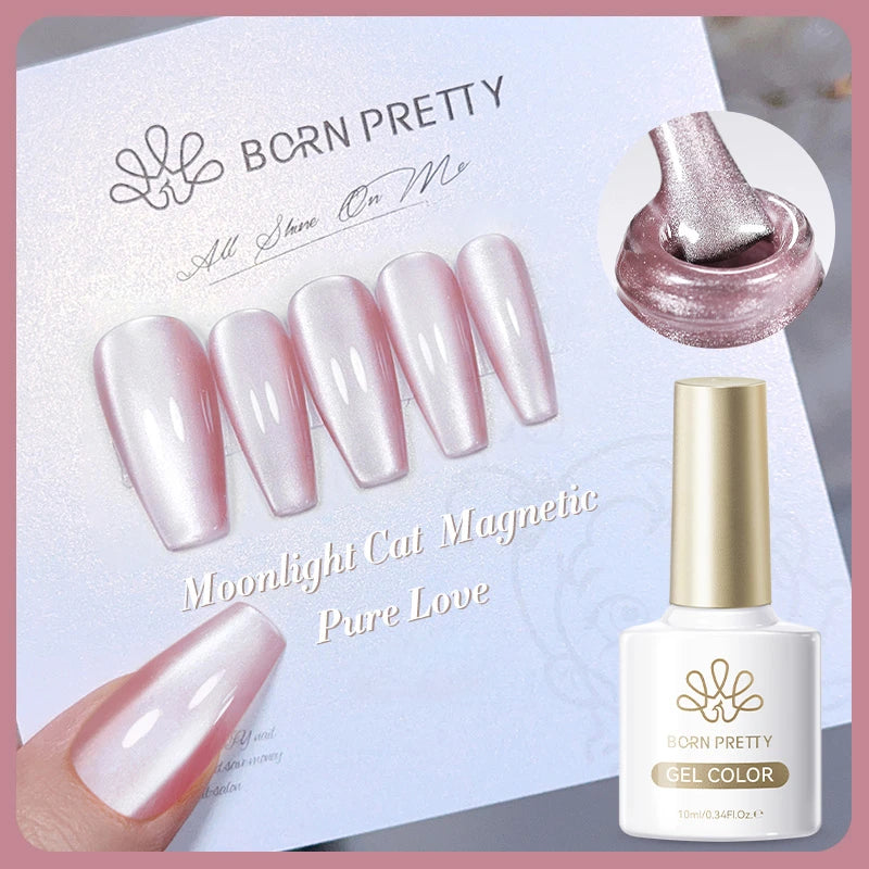 BORN PRETTY 117 Colors Cat Magnetic Gel Nail Polish 10ml