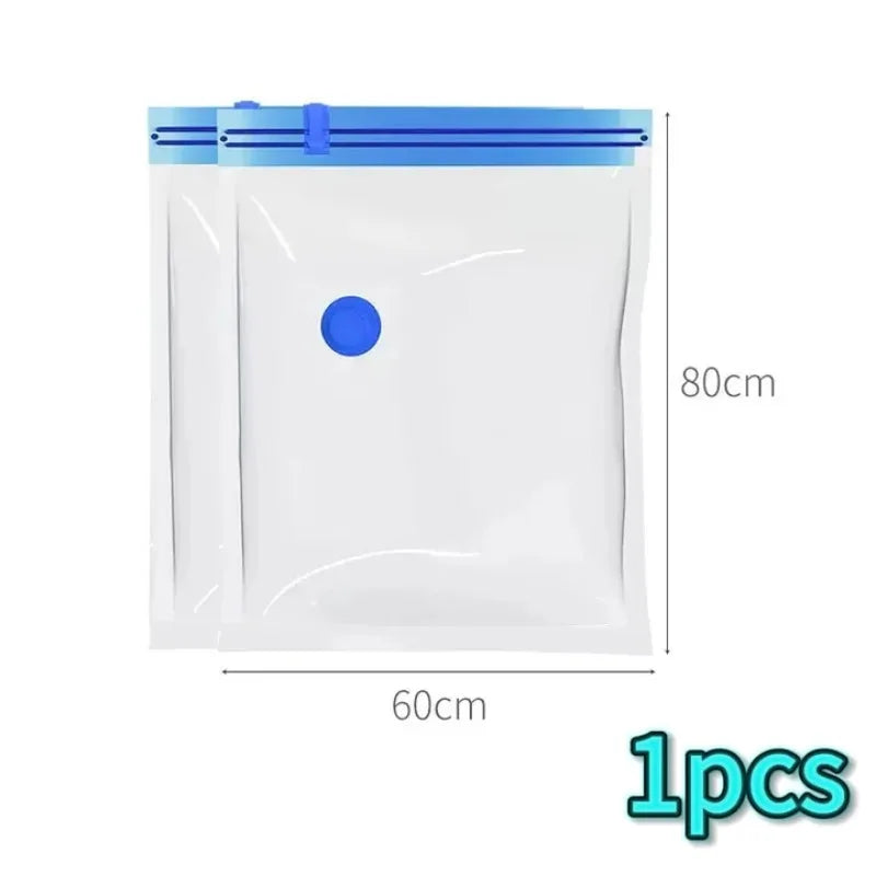 Thickened Vacuum Compression Bag Transparent Quilt Vacuum Bag Storage Bag Household Clothing Storage and Sorting Bag