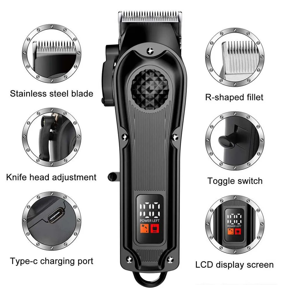 Professional Hair Clipper for Men,