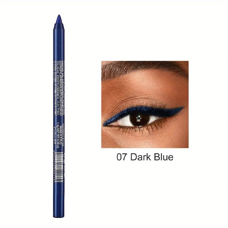 17 Colors Pearlescent Eyeliner Pencil Waterproof Long-lasting
