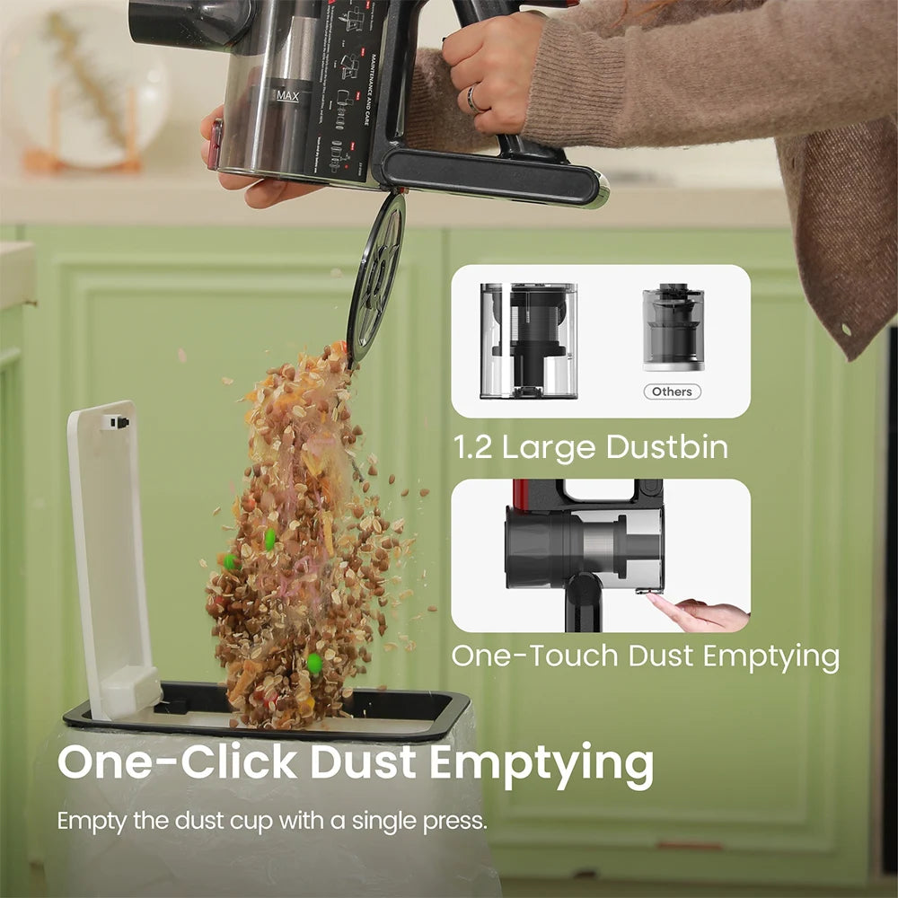 MONSGA M100 55KPA 450W Cordless Vacuum Cleaner,