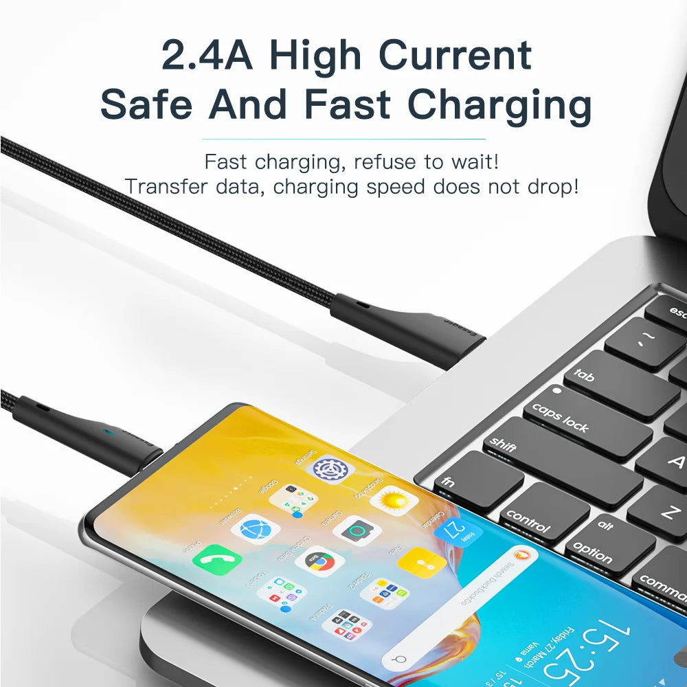 Essager USB Cable For iPhone Fast Charging