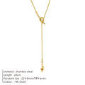 eManco “Inner Dialogue Pendant” — Two Knots, One Chain: For the Woman Who Talks to Herself Before She Talks to the World
