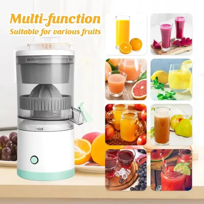 NEWPortable Electric Juicer Wireless Orange Juicer USB