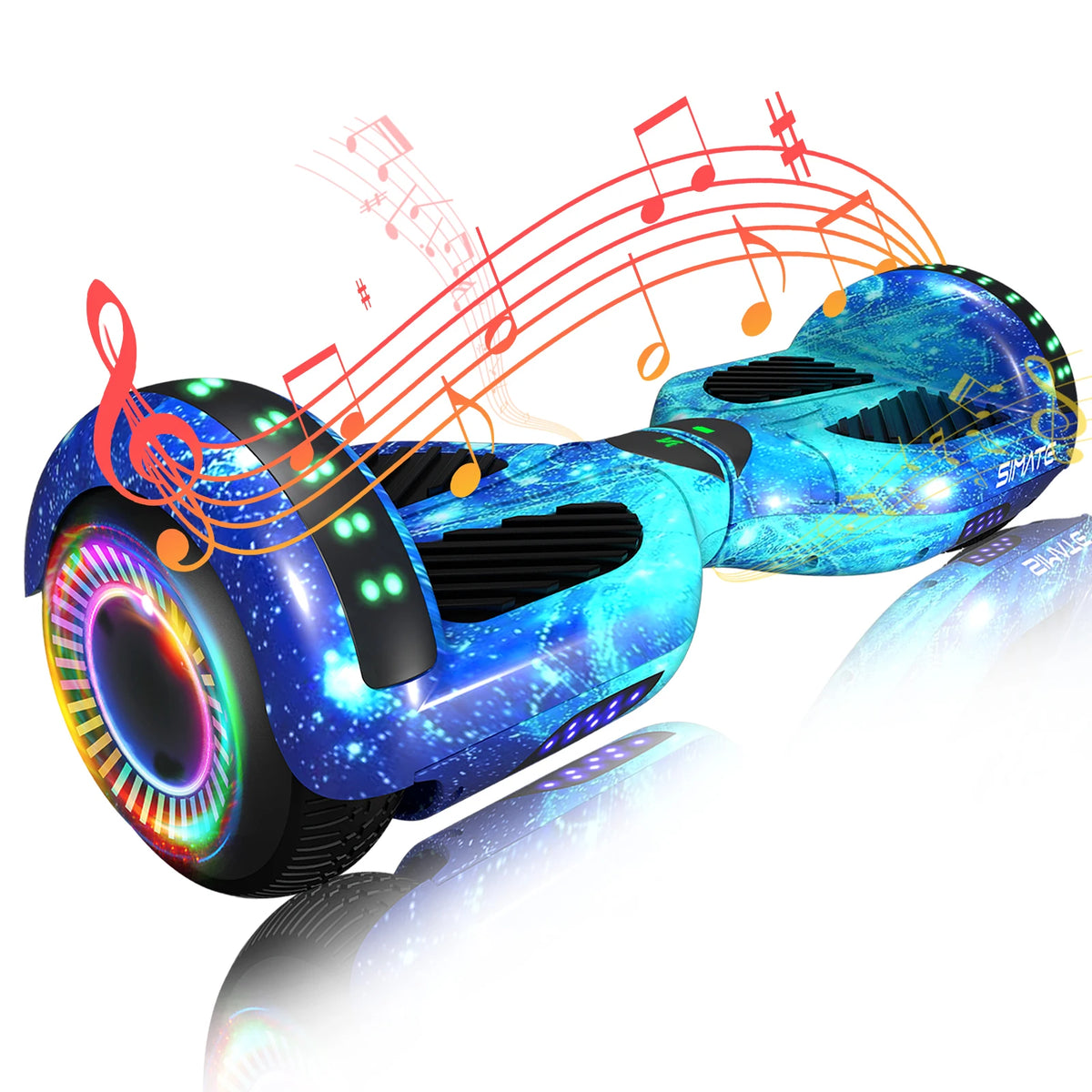 SIMATE P6 Hoverboard, 6.5" Self Balancing Scooter