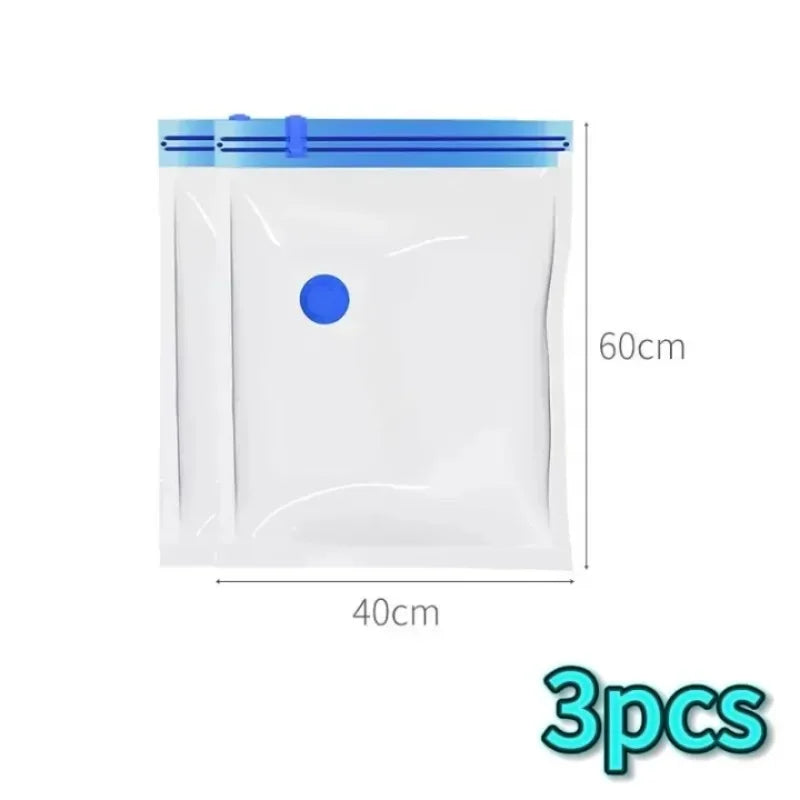 Thickened Vacuum Compression Bag Transparent Quilt Vacuum Bag Storage Bag Household Clothing Storage and Sorting Bag