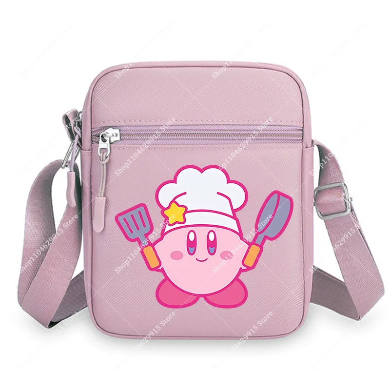 Star Kirbys Shoulder Bags Cute Cartoon Anime Crossbody Bag