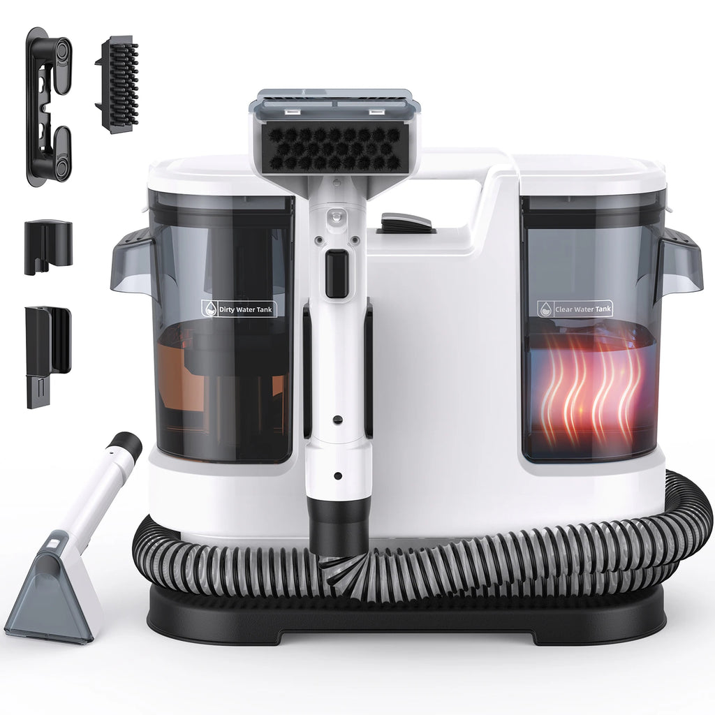 Multi-Purpose Portable Carpet & Upholstery Spot Cleaner Machine, 15KPa Suction