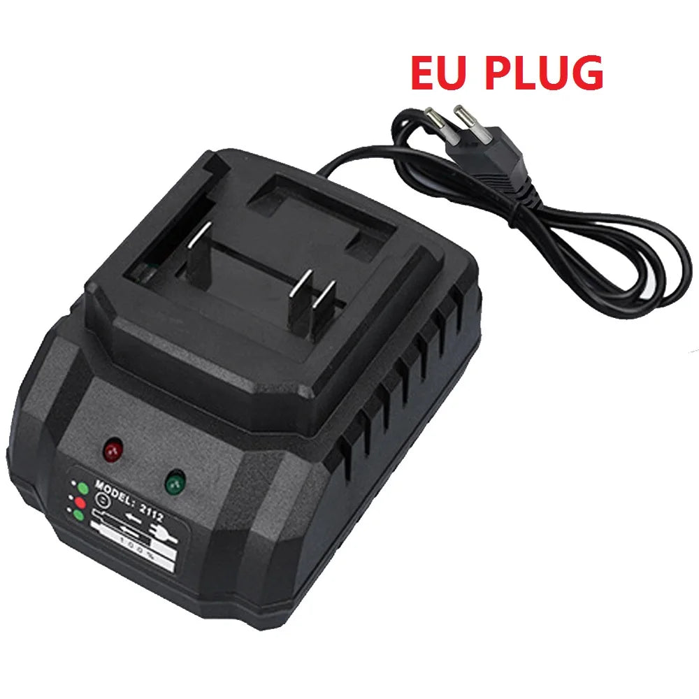 12.6V 21V Lithium Battery Charger 2A for 18V Makita Electric Drill Polishing Machine Lawn Mower Intelligent Power Adapter Plug