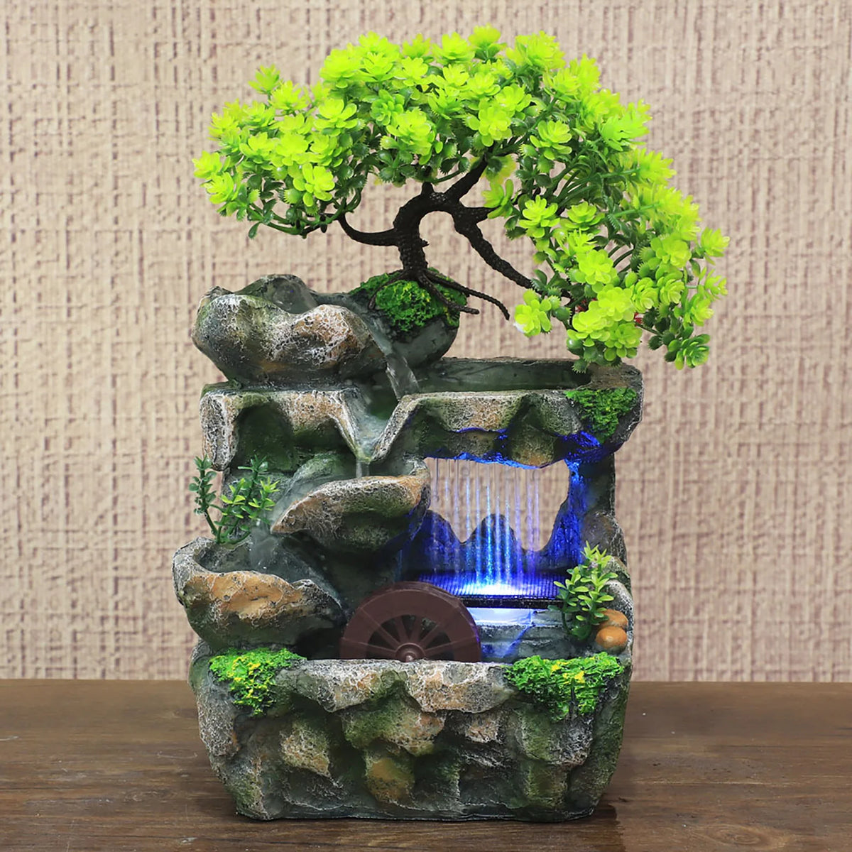 Indoor Room Fountain Waterfall Decor Desktop Fountain Decoration Water Feature