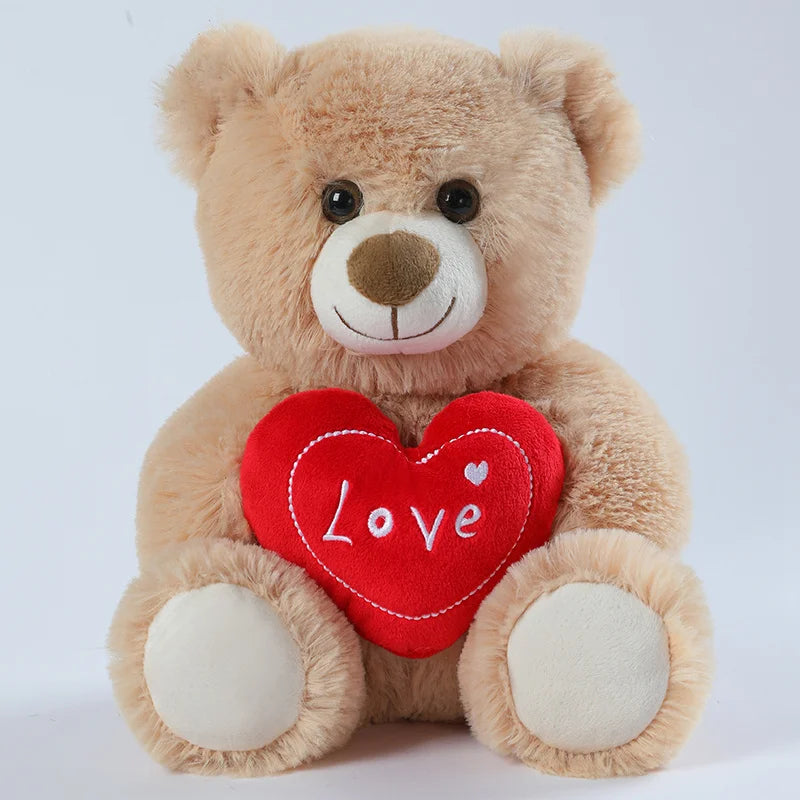 Cute Colorful Bow Tie Bear Doll Plush Toy Hug