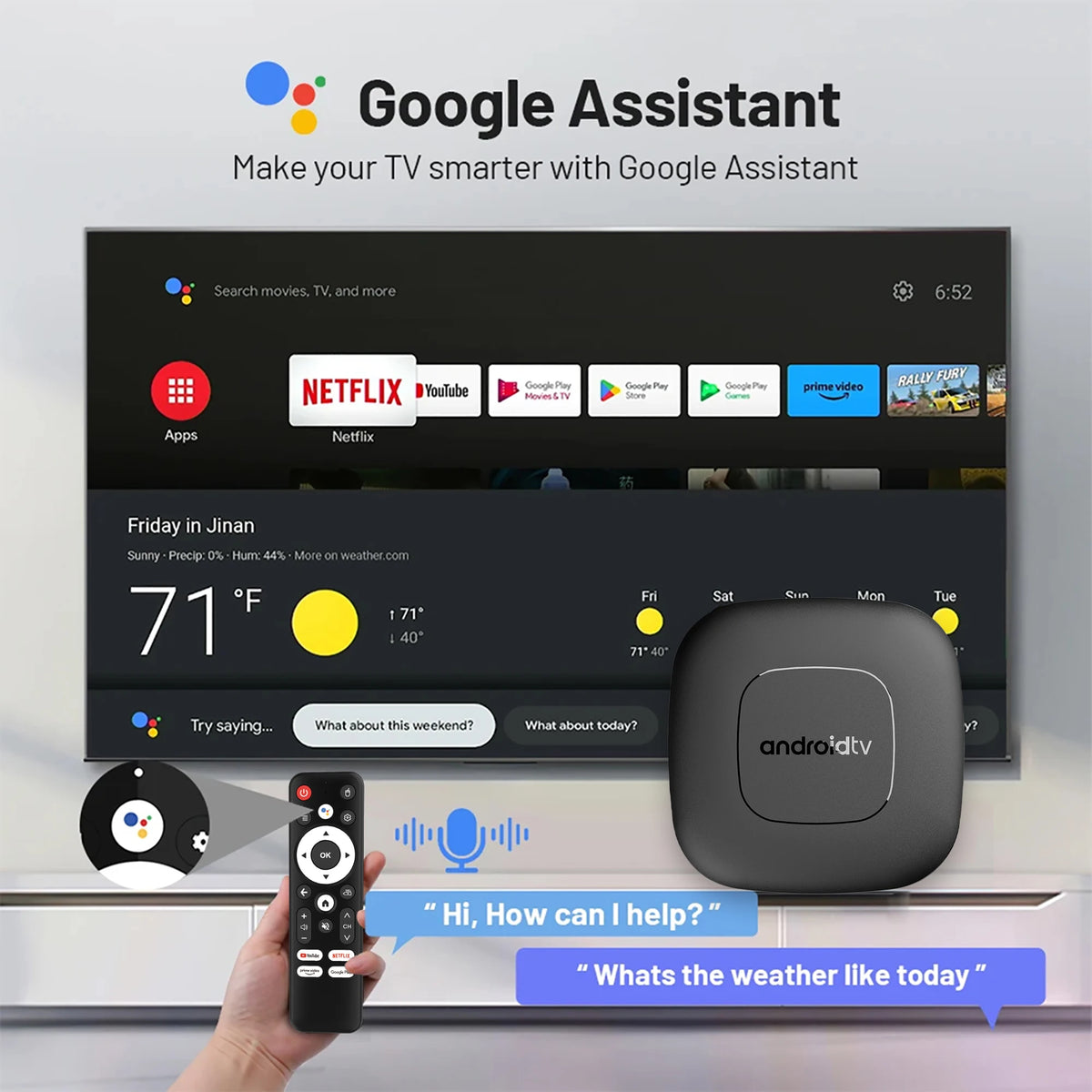 2026 Android16 Smart TV Box Kowankit 8GB RAM 128GB ROM
