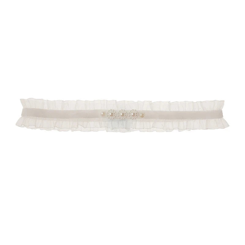 2Pcs Sexy Leg Garter Lace Ruffle Garters Charm Women