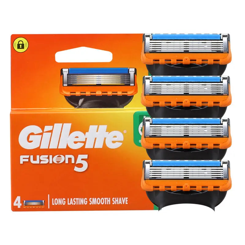 Gillette Fusion 5 Razor Men's Shaving Set 5 Layers Safety Manual Shaving