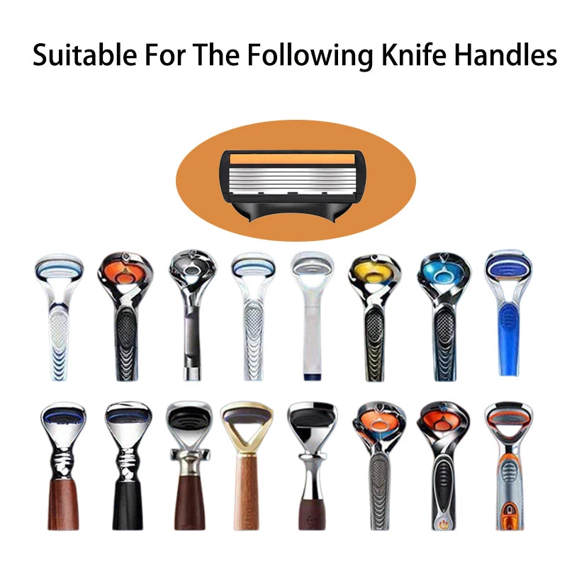 Layer Manual Men's Shaving Razor/Replacement Blades,
