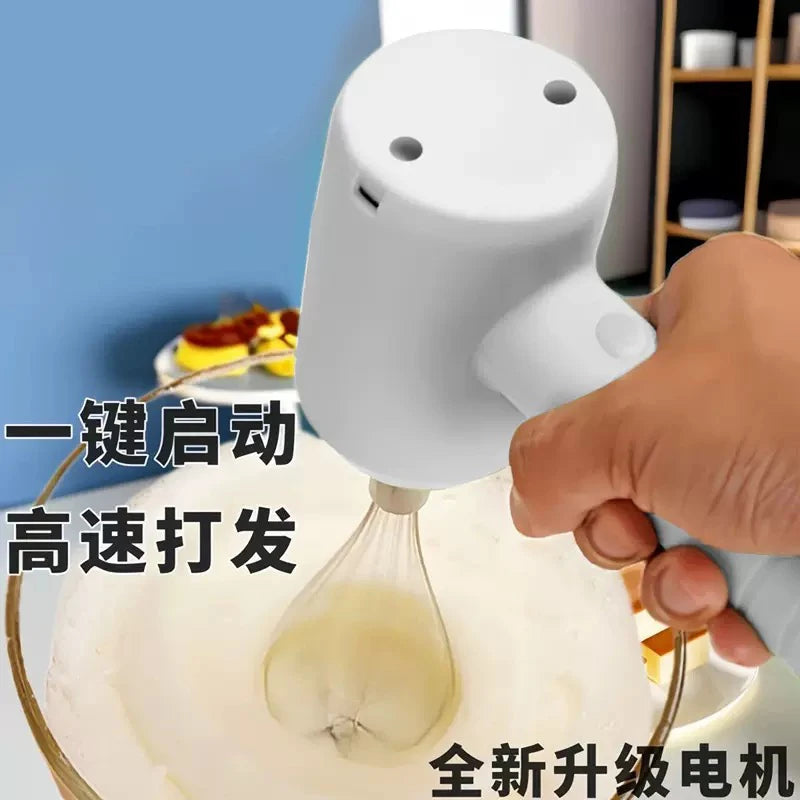 Diwiter 1 PCS Wireless Electric Food Mixer Portable 3 Speeds Egg Beater Baking Dough Cake Cream Mixer Kitchen Tools