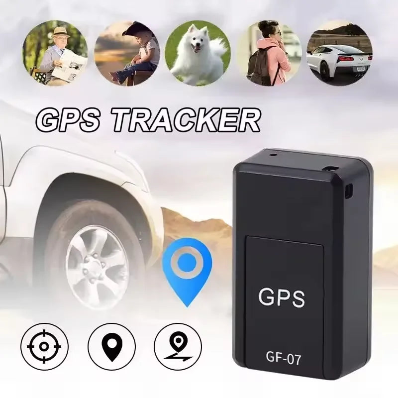 Mini Magnetic GF-07 GPS CarTracker Real Time Tracking Anti Theft Anti Locator Auto Strong Magnetic Mount SIM Message Positioner