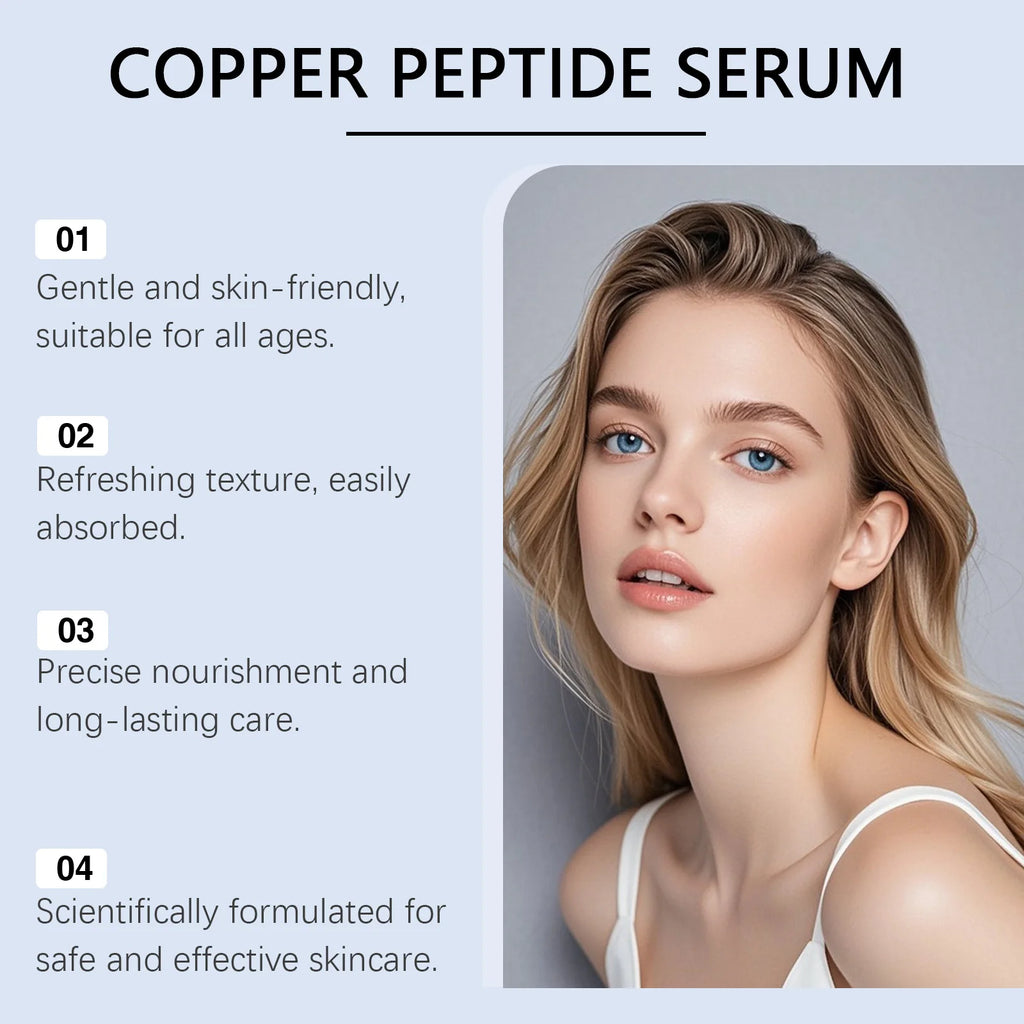 Copper Peptide Serum Anti Aging Face Serum Firming