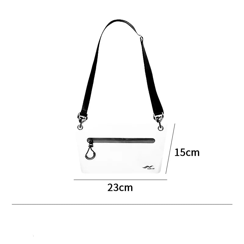 Maike Wash Dry Bag for Women PVC Waterproof Bags for Swimming Beach Phone Storage Crossbody Dry Bag Fanny Pack  2L